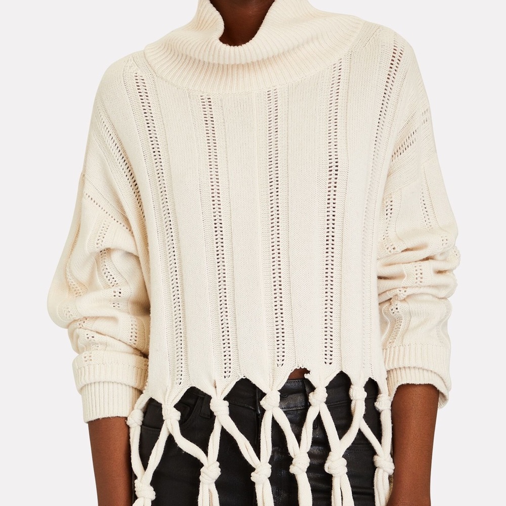 Jonathan Simkhai Josephine Tassel Turtleneck
WHITE / M